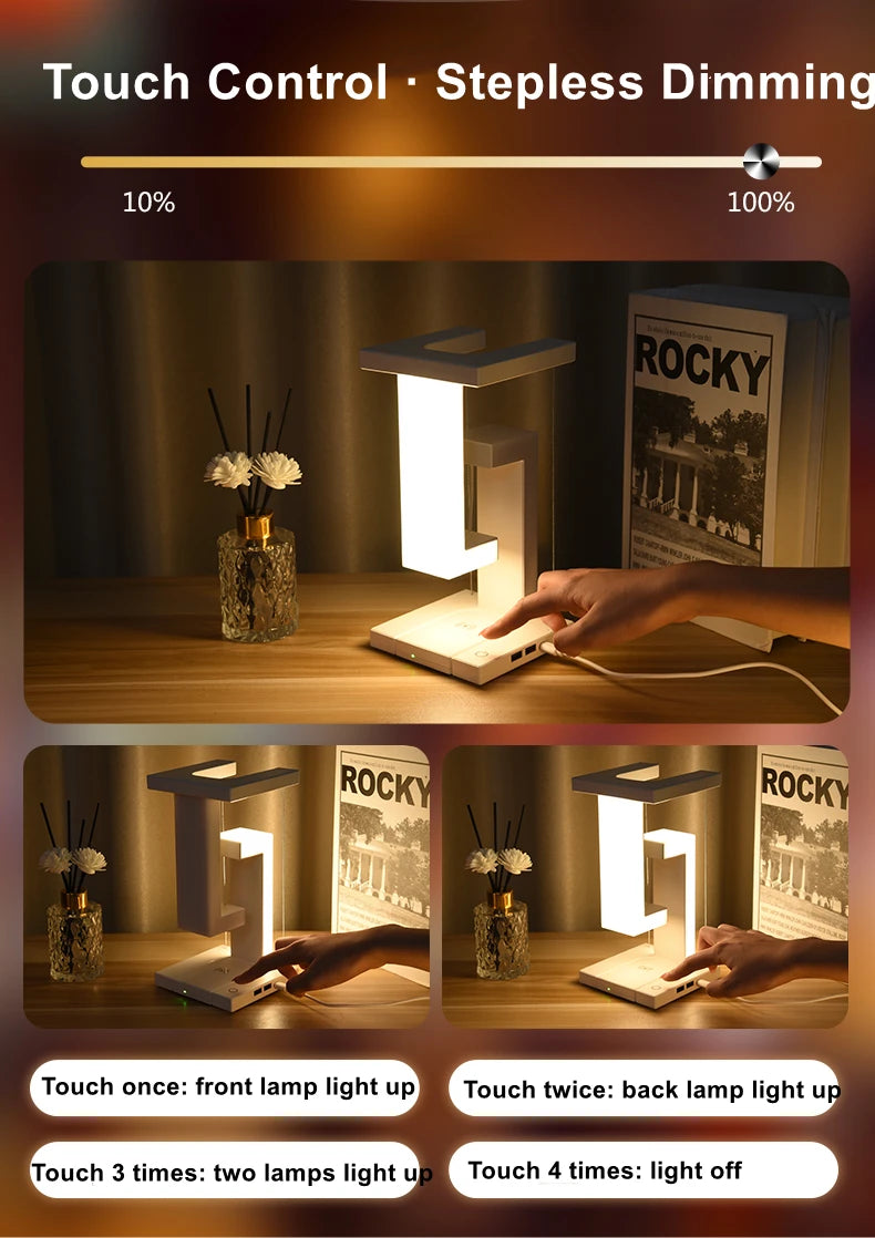 Wireless Charger floating lamp