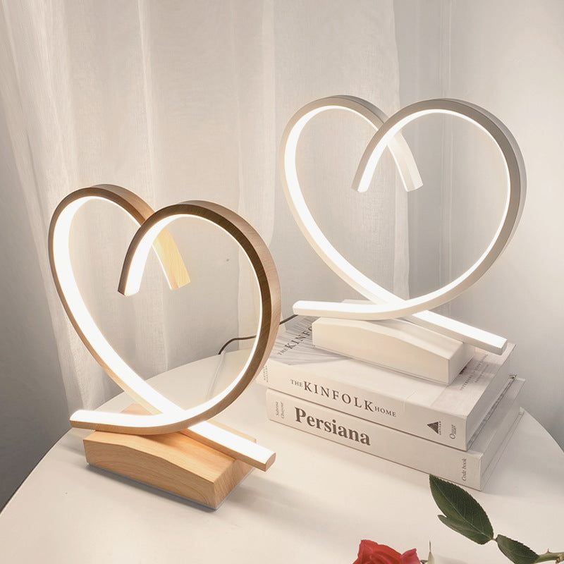 Valentine , Wedding , Room Bedside Lamp Decoration Bedroom