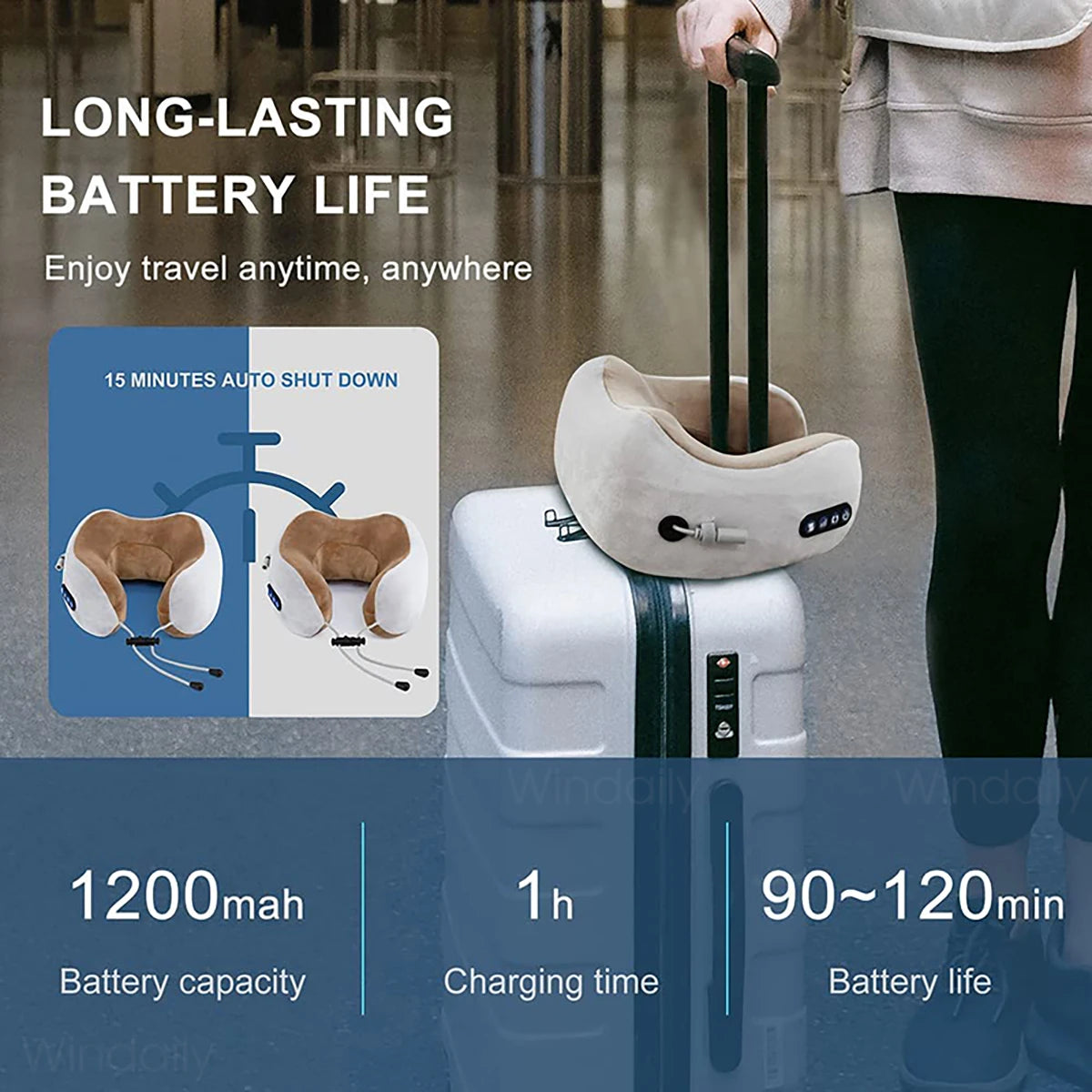 U Shaped Massage Pillow For Body Relaxation