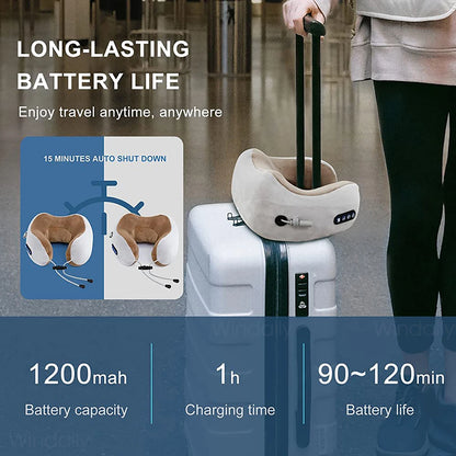 U Shaped Massage Pillow For Body Relaxation