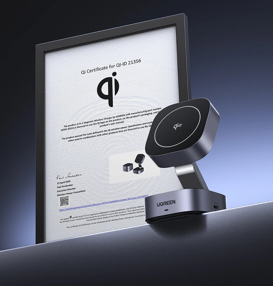 25W Magnetic Wireless Charger Stand