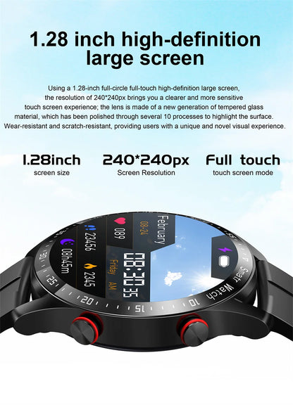 ECG+PPG Bluetooth Call Smart Watch