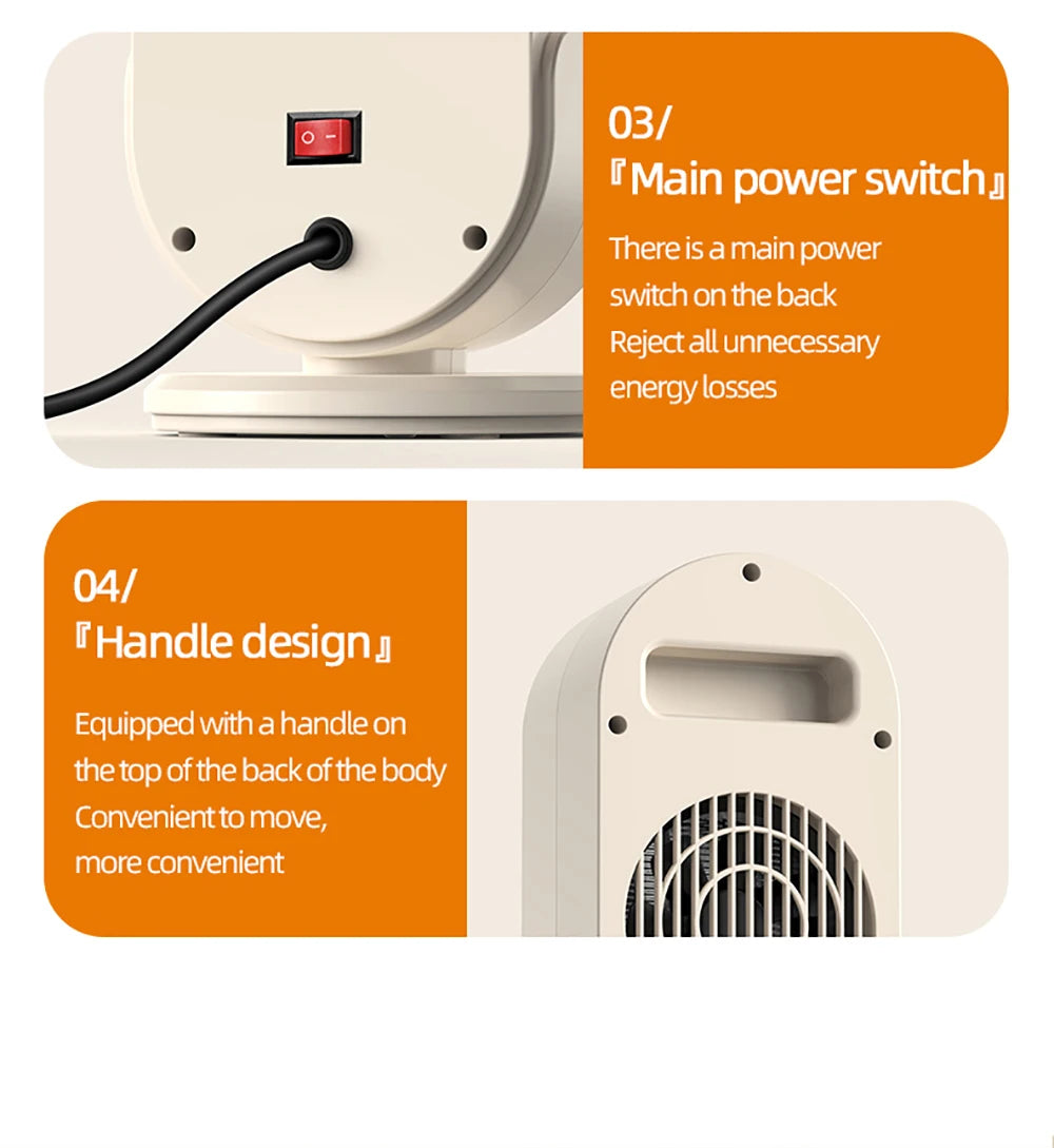 Portable Warmer Home Heater with Remote Control