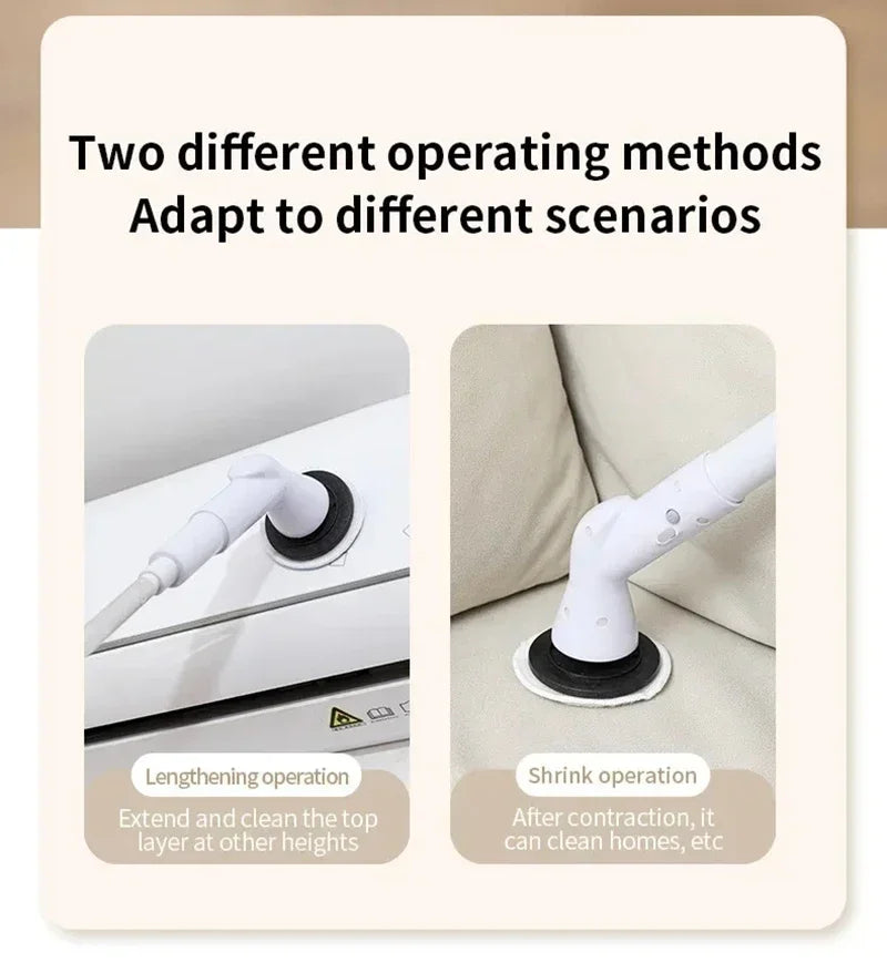 6-in-1 Electric Cleaning Brush