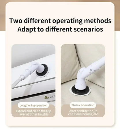 6-in-1 Electric Cleaning Brush