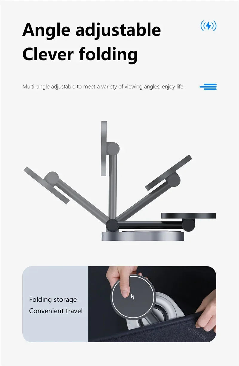 2 In 1 Magnetic Wireless Charger Stand