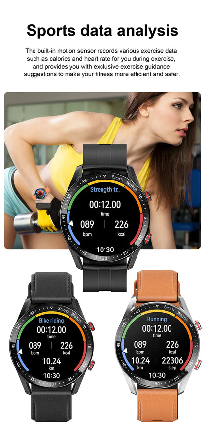 ECG+PPG Bluetooth Call Smart Watch