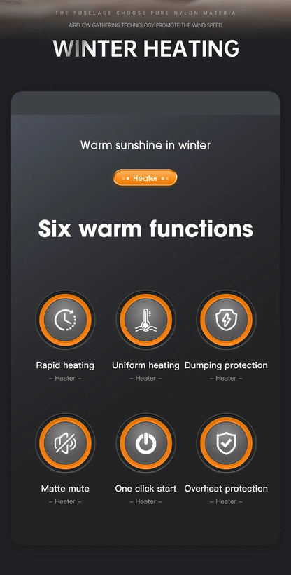 Small desktop electric Heater