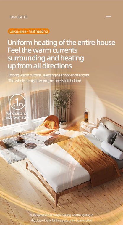 Portable Warmer Home Heater with Remote Control