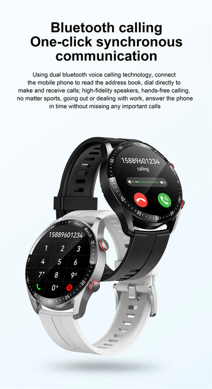 ECG+PPG Bluetooth Call Smart Watch