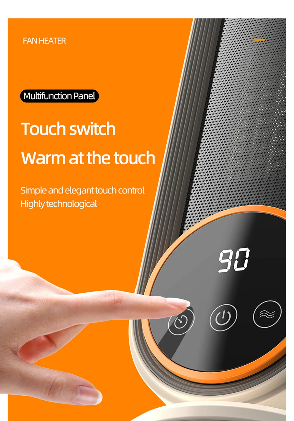 Portable Warmer Home Heater with Remote Control