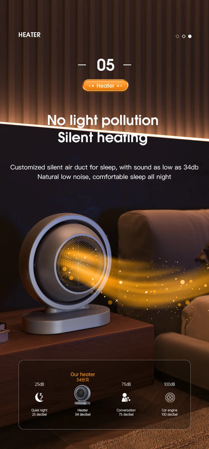 Small desktop electric Heater