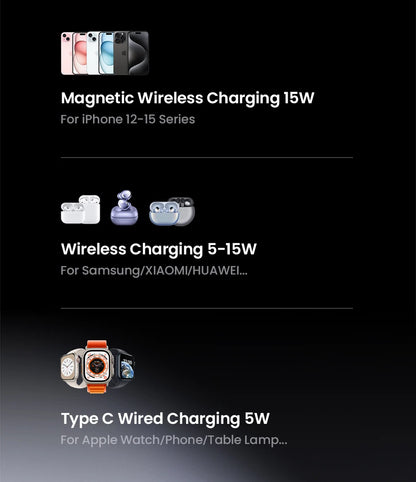 25W Magnetic Wireless Charger Stand