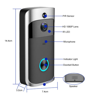 Smart Home Wireless WIFI doorbell