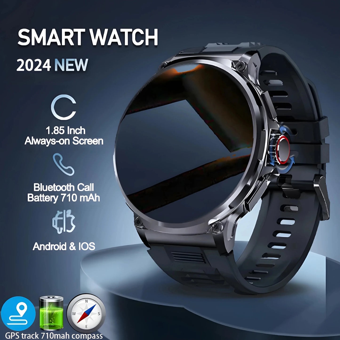 Ultra HD Smart Watch For Men