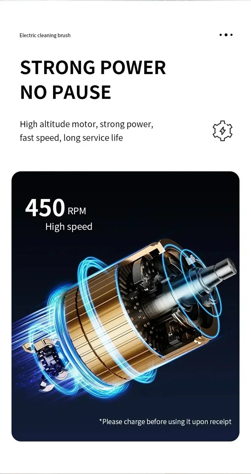 6-in-1 Electric Cleaning Brush