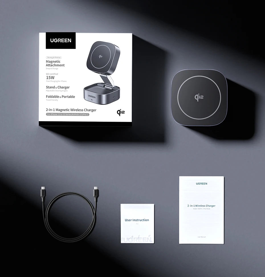 25W Magnetic Wireless Charger Stand