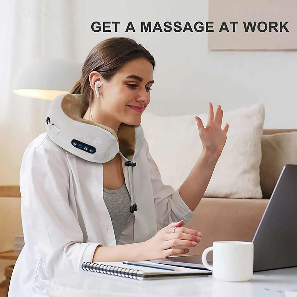 U Shaped Massage Pillow For Body Relaxation