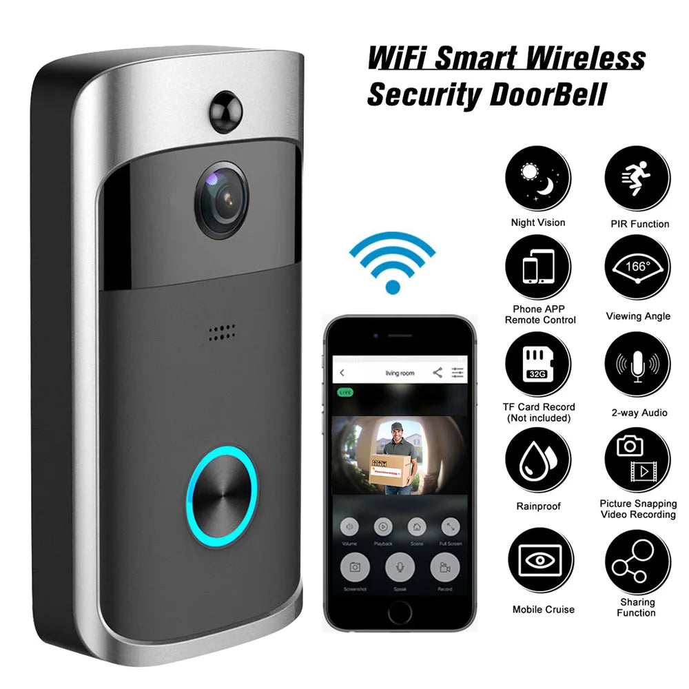 Smart Home Wireless WIFI doorbell