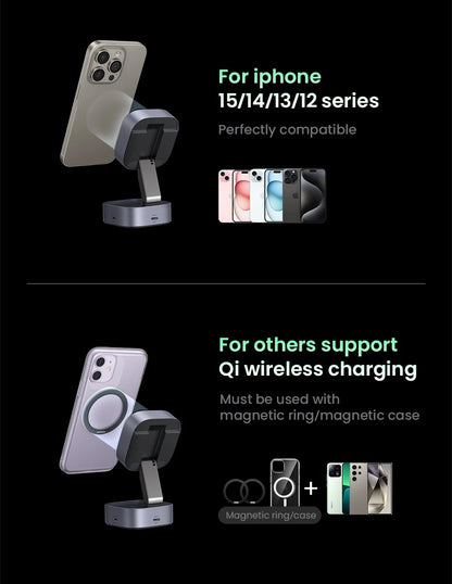 25W Magnetic Wireless Charger Stand