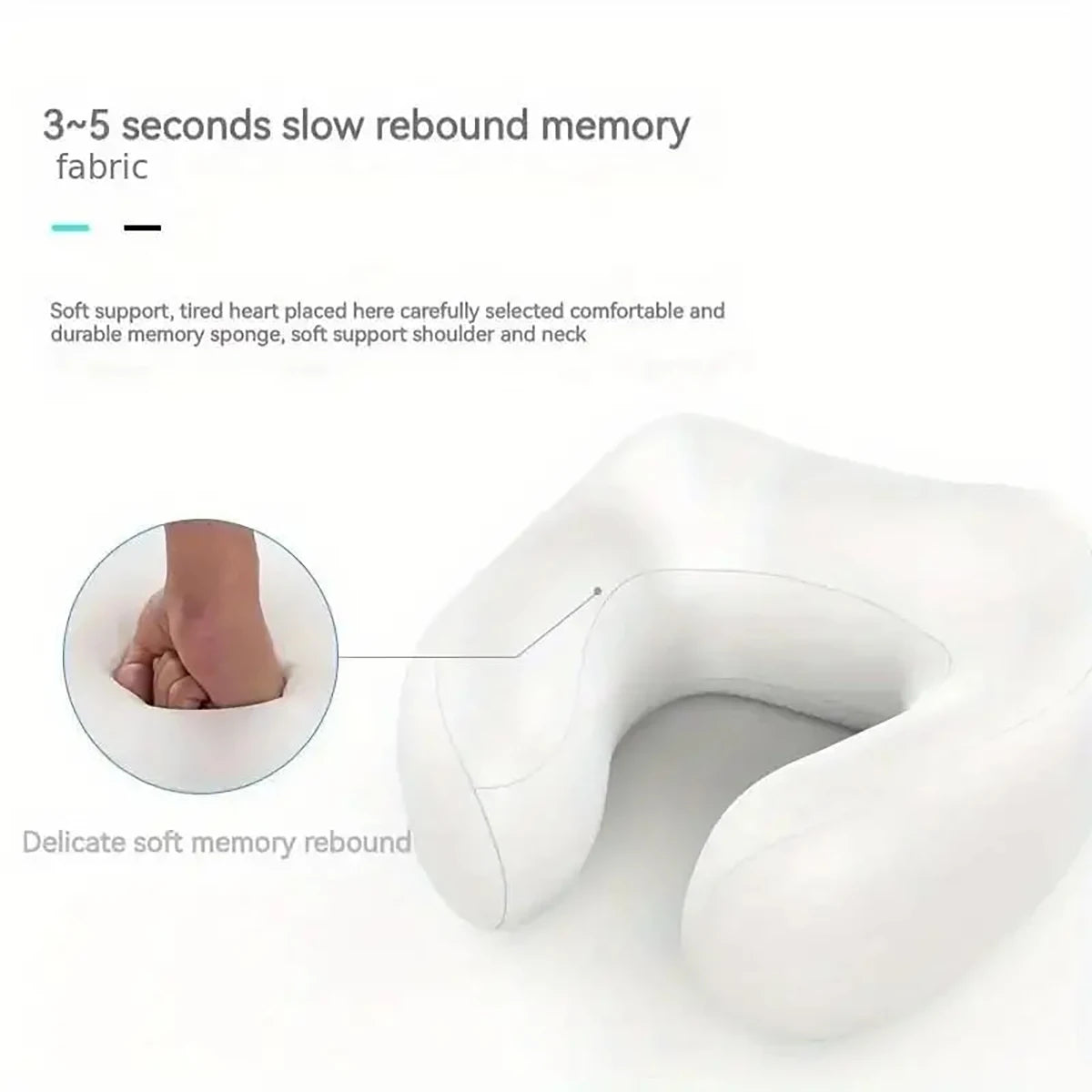 U Shaped Massage Pillow For Body Relaxation