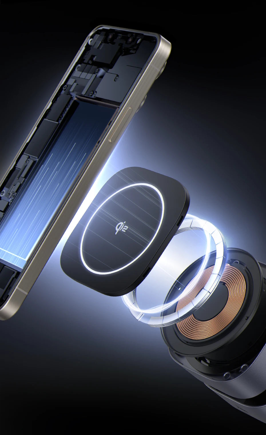 25W Magnetic Wireless Charger Stand