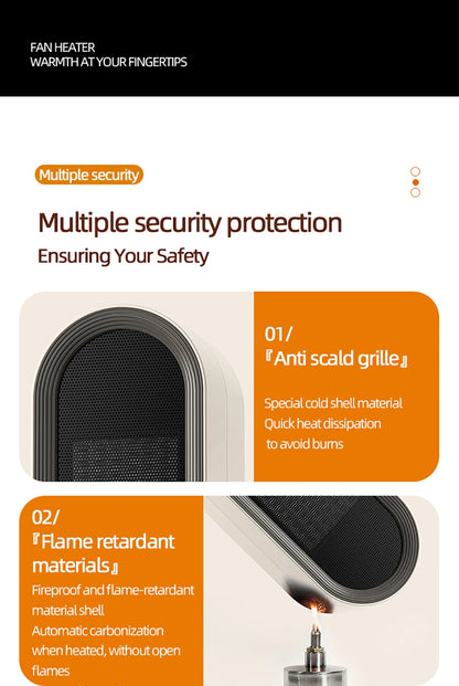 Portable Warmer Home Heater with Remote Control