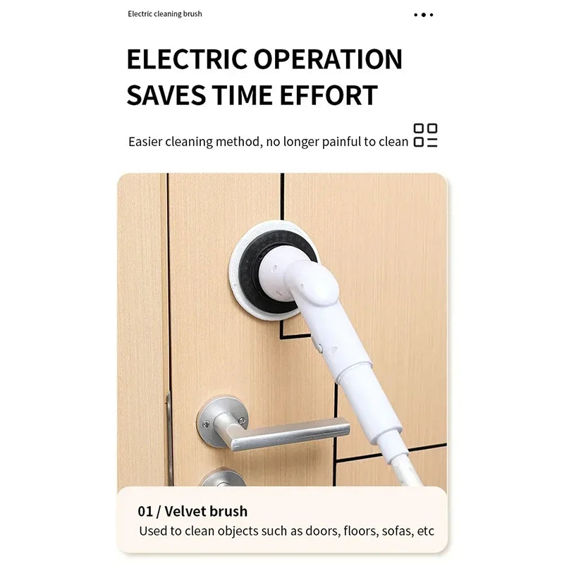 6-in-1 Electric Cleaning Brush