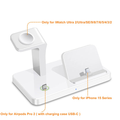 3 in 1 Wireless Charger Dock Station