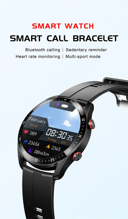 ECG+PPG Bluetooth Call Smart Watch