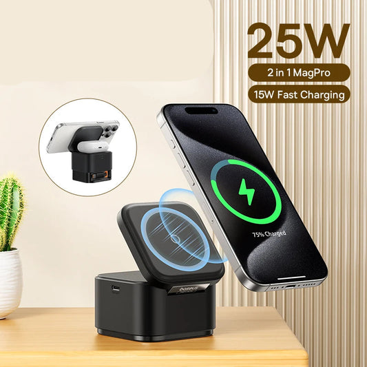 Fast Wireless Charging Desktop Dock Station
